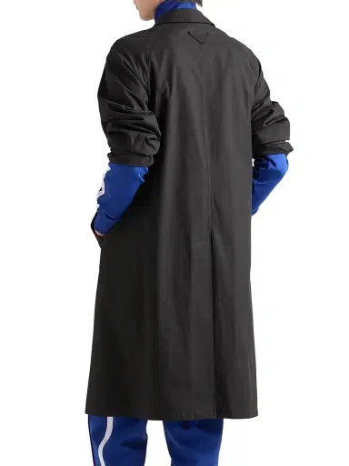 Prada Men's Cotton Coat - Black | Thumbnail 3 Prada Men's Cotton Coat - Black | Thumbnail 3