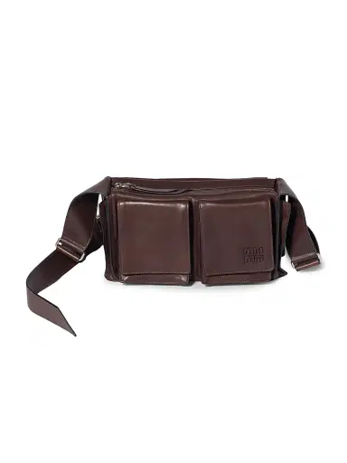 Miu Miu Women's Utilitaire Nappa Leather Shoulder Bag | Thumbnail 1 Miu Miu Women's Utilitaire Nappa Leather Shoulder Bag | Thumbnail 1