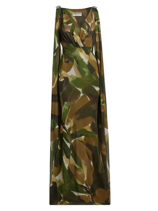 Chiara Boni La Petite Robe Women's Vetas Embellished Georgette Gown - Veronica