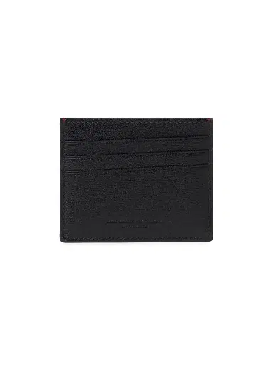 Brunello Cucinelli Men's Grained Leather Card Holder - Black | Thumbnail 3 Brunello Cucinelli Men's Grained Leather Card Holder - Black | Thumbnail 3