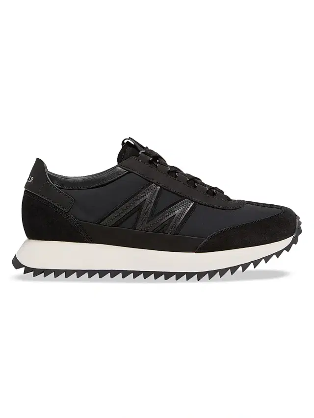 Men's Pacey2 Sneakers in Suede and Nubuck - Black