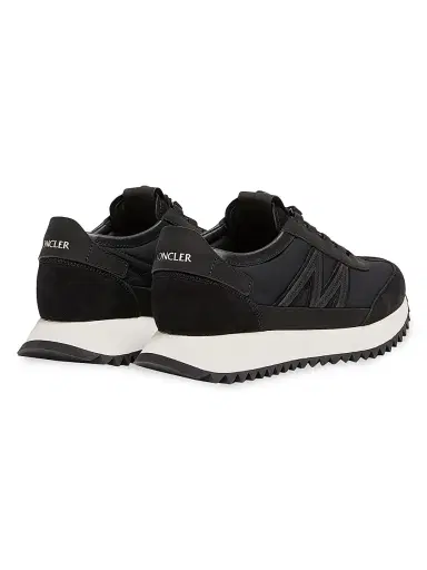 Moncler Women's Pacey2 and Sneakers in Suede and Nubuck - Black - Size 11 | Thumbnail 3
