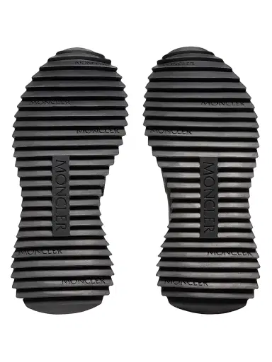 Moncler Women's Pacey2 and Sneakers in Suede and Nubuck - Black - Size 11 | Thumbnail 4