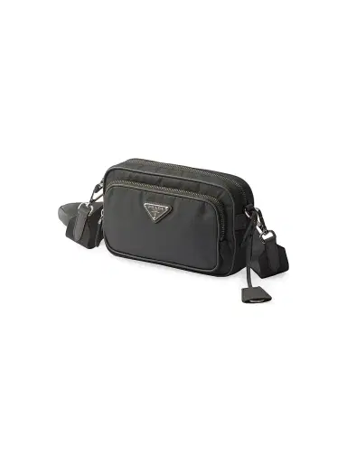 Prada Women's Re-Nylon Mini Shoulder Bag - Grey | Thumbnail 4