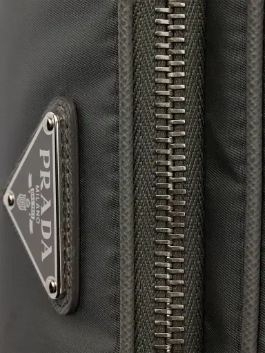 Prada Women's Re-Nylon Mini Shoulder Bag - Grey | Thumbnail 6