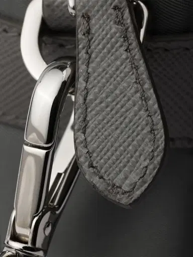 Prada Women's Re-Nylon Mini Shoulder Bag - Grey | Thumbnail 7