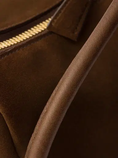 Prada Women's Darling Suede Top Handle Bag | Thumbnail 6 Prada Women's Darling Suede Top Handle Bag | Thumbnail 6