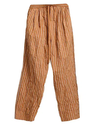 Dolce & Gabbana Men's Striped Drawstring Pants - Rigato - Size 42 | Thumbnail 1