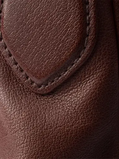 Prada Women's Medium Washed Leather Shoulder Bag - Brown | Thumbnail 8 Prada Women's Medium Washed Leather Shoulder Bag - Brown | Thumbnail 8