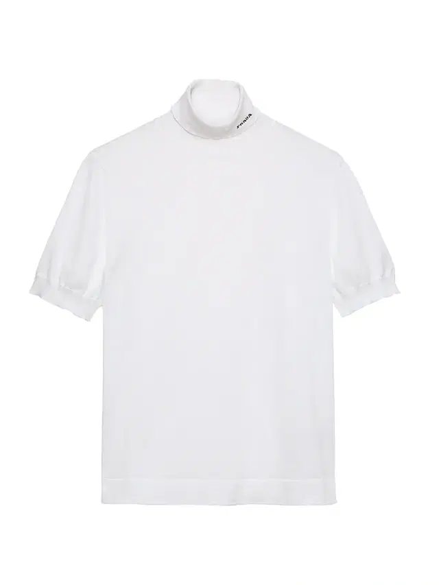 Men's Cotton Turtleneck Sweater - White