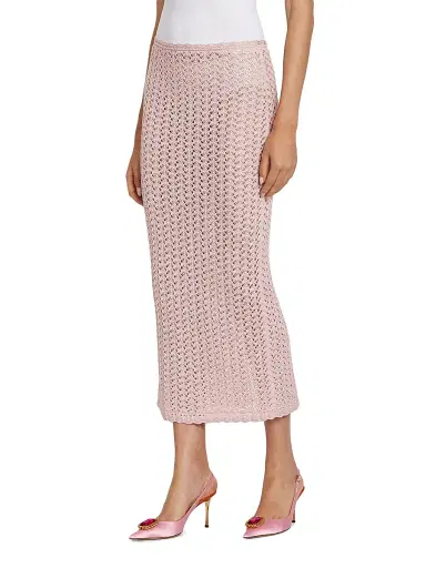 Dolce & Gabbana Women's Crochet Midi-Skirt | Thumbnail 4 Dolce & Gabbana Women's Crochet Midi-Skirt | Thumbnail 4