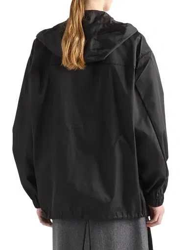 Prada Women's Re-Nylon Blouson Jacket - Black | Thumbnail 3 Prada Women's Re-Nylon Blouson Jacket - Black | Thumbnail 3