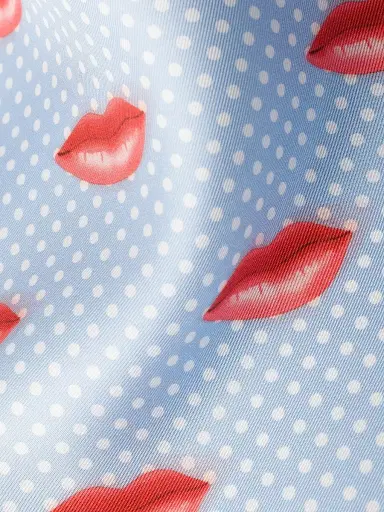 Prada Women's Printed Silk Twill Scarf | Thumbnail 3 Prada Women's Printed Silk Twill Scarf | Thumbnail 3
