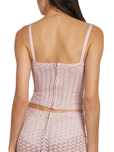 Dolce & Gabbana Women's Bustier Knit Crop Tank | Thumbnail 5 Dolce & Gabbana Women's Bustier Knit Crop Tank | Thumbnail 5