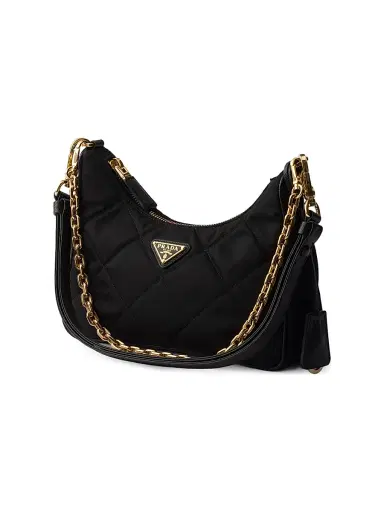 Prada Women's Re-Edition Quilted Re-Nylon Mini Shoulder Bag | Thumbnail 2 Prada Women's Re-Edition Quilted Re-Nylon Mini Shoulder Bag | Thumbnail 2