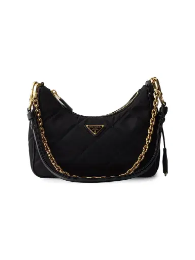 Prada Women's Re-Edition Quilted Re-Nylon Mini Shoulder Bag | Thumbnail 1 Prada Women's Re-Edition Quilted Re-Nylon Mini Shoulder Bag | Thumbnail 1