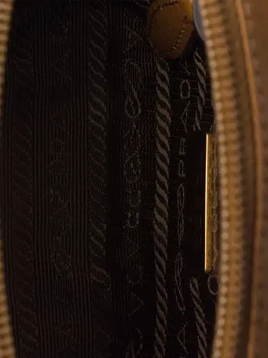 Prada Re-Nylon Necessaire Pouch - Brown Gold | Thumbnail 4