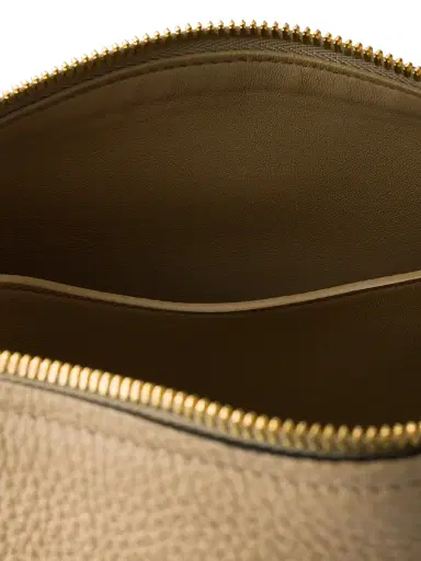 Prada Women's Small Leather Top Handle Bag - Beige Khaki | Thumbnail 4