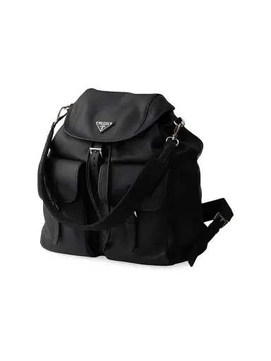 Prada Men's Leather Backpack | Thumbnail 4 Prada Men's Leather Backpack | Thumbnail 4