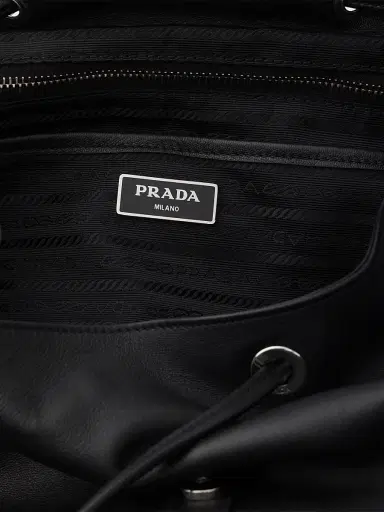 Prada Men's Leather Backpack | Thumbnail 6 Prada Men's Leather Backpack | Thumbnail 6