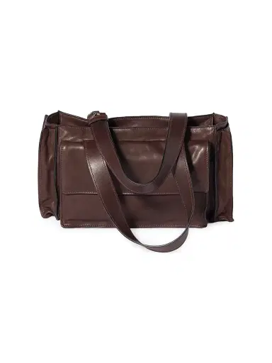 Miu Miu Women's Utilitaire Nappa Leather Shopping Bag | Thumbnail 5 Miu Miu Women's Utilitaire Nappa Leather Shopping Bag | Thumbnail 5
