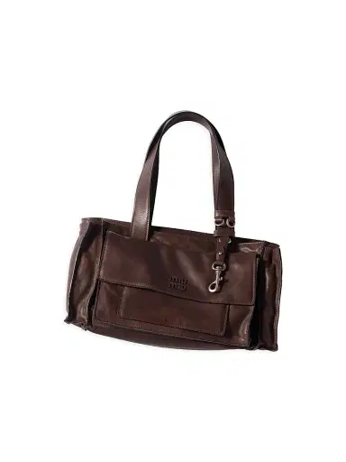 Miu Miu Women's Utilitaire Nappa Leather Shopping Bag | Thumbnail 6 Miu Miu Women's Utilitaire Nappa Leather Shopping Bag | Thumbnail 6