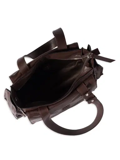 Miu Miu Women's Utilitaire Nappa Leather Shopping Bag | Thumbnail 7 Miu Miu Women's Utilitaire Nappa Leather Shopping Bag | Thumbnail 7