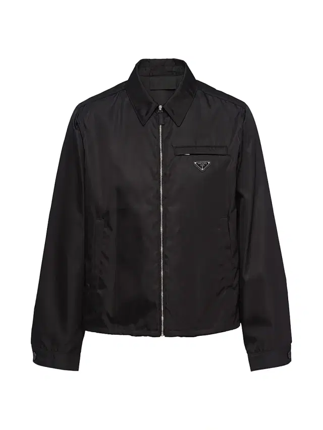 Prada Men's Re-Nylon Blouson Jacket - Black