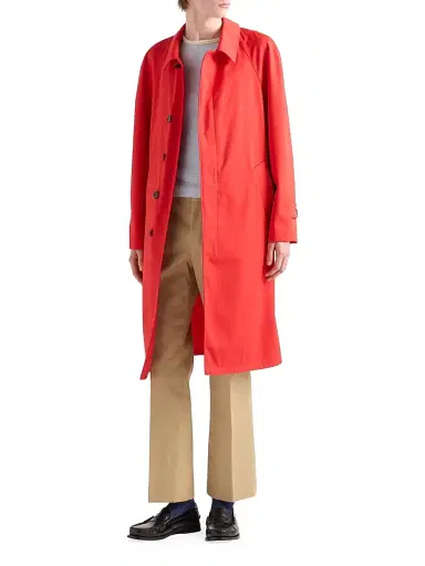Prada Men's Cotton Pants - Beige Khaki | Thumbnail 2