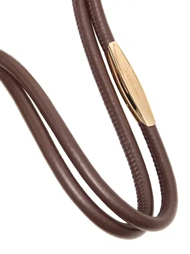 Zimmermann Women's Large Goldentime Striped Raffia Tote Bag - Burgundy Stripe | Thumbnail 6