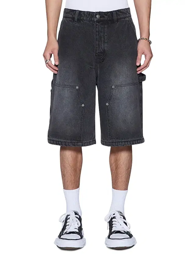 Men's Future Memory Maxx Operator Denim Shorts - Black Men's Future Memory Maxx Operator Denim Shorts - Black