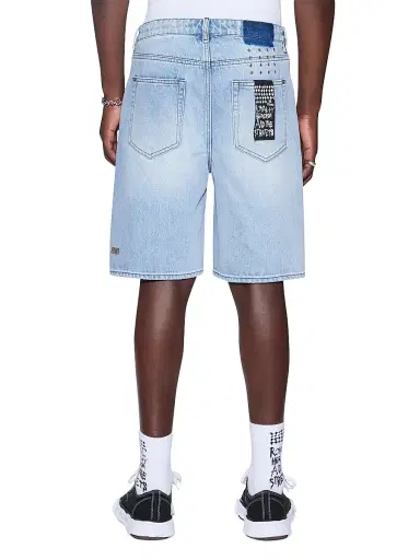 Ksubi Men's Future Memory Anti K Denim Shorts - Denim - Size 33 | Thumbnail 3 Ksubi Men's Future Memory Anti K Denim Shorts - Denim - Size 33 | Thumbnail 3