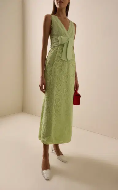 Giambattista Valli Lace Midi Dress | Thumbnail 3 Giambattista Valli Lace Midi Dress | Thumbnail 3