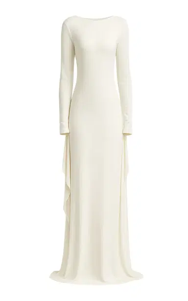 The New Arrivals Ilkyaz Ozel Anjelica Casablanca Lily Butterfly Sleeves Dress | Thumbnail 3