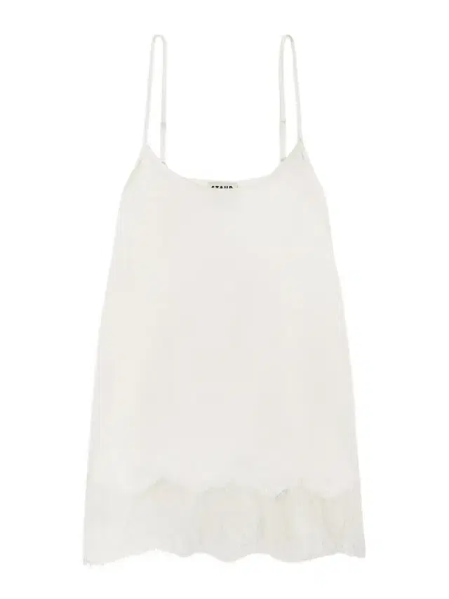 Chloe Lace-trimmed Silk-blend Satin Camisole