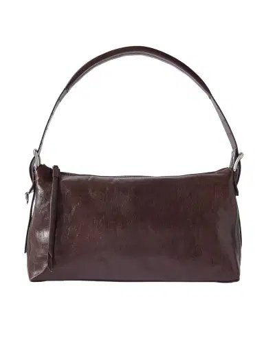 Lemaire Belted Baguette Leather Shoulder Bag | Thumbnail 1 Lemaire Belted Baguette Leather Shoulder Bag | Thumbnail 1