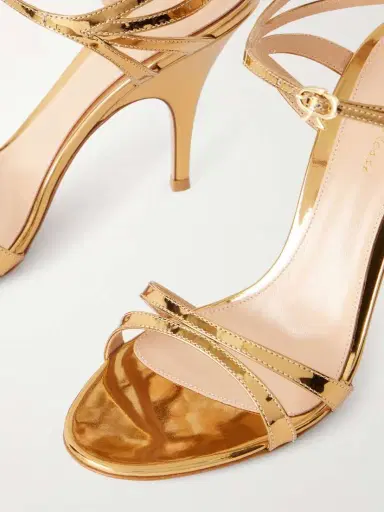 Gianvito Rossi 95 Mirrored-leather Sandals | Thumbnail 5 Gianvito Rossi 95 Mirrored-leather Sandals | Thumbnail 5