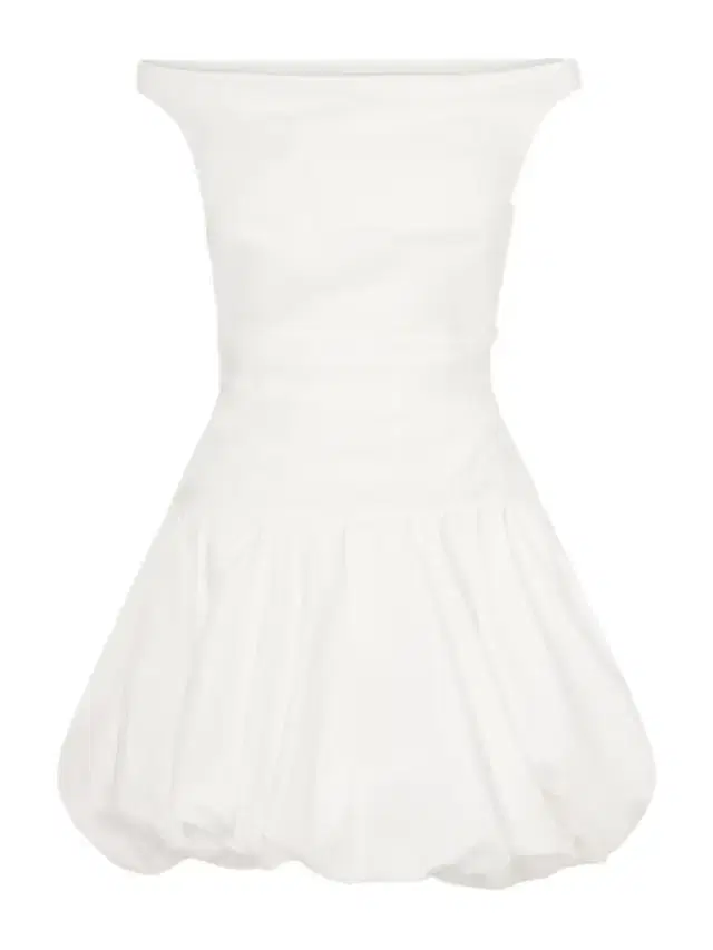 Salina Ruched Cotton-blend Poplin Mini Dress