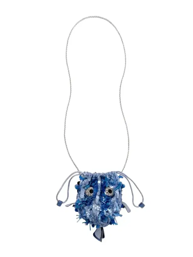 Blowfish Embellished Leather-trimmed Satin Shoulder Bag