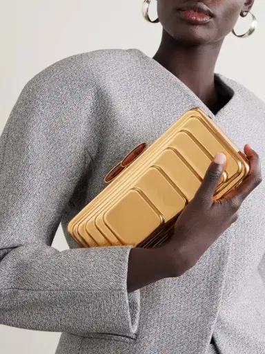 Zimmermann Alight Embellished Gold-tone Clutch | Thumbnail 2 Zimmermann Alight Embellished Gold-tone Clutch | Thumbnail 2