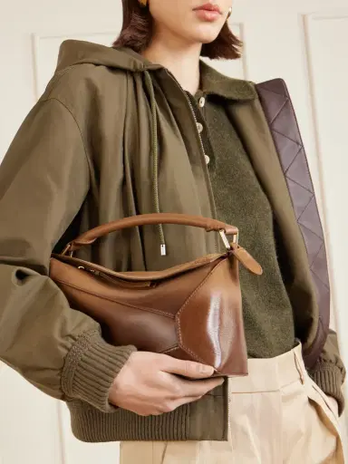 Loewe Puzzle Edge Small Patent-nubuck Shoulder Bag | Thumbnail 2 Loewe Puzzle Edge Small Patent-nubuck Shoulder Bag | Thumbnail 2