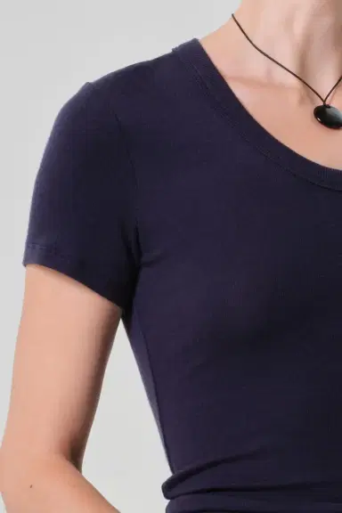 Citizens of Humanity Maude Tee - Navy | Thumbnail 3