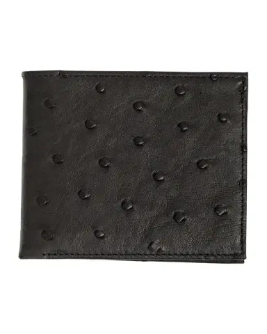 Abas Ostrich Bi-Fold Wallet | Thumbnail 1 Abas Ostrich Bi-Fold Wallet | Thumbnail 1