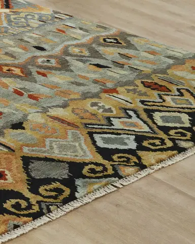 Haven & Loom Noam Earth Hand-Knotted Rug | Thumbnail 3