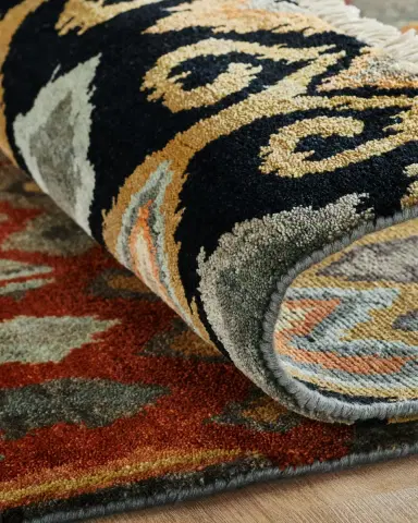 Haven & Loom Noam Earth Hand-Knotted Rug | Thumbnail 4