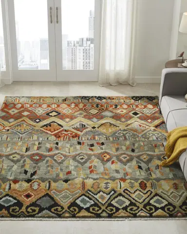 Haven & Loom Noam Earth Hand-Knotted Rug | Thumbnail 7