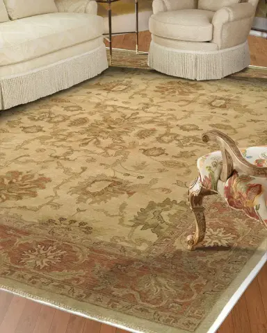 Haven & Loom Latte Rust Oushak Rug | Thumbnail 3 Haven & Loom Latte Rust Oushak Rug | Thumbnail 3