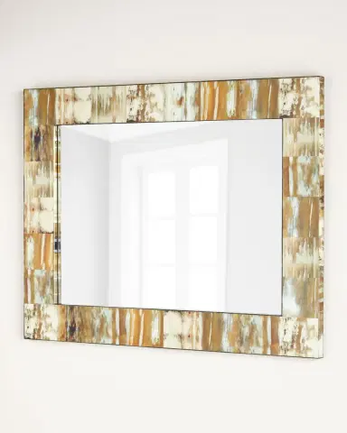 Jamie Young Natural Faux Horn Mirror | Thumbnail 2