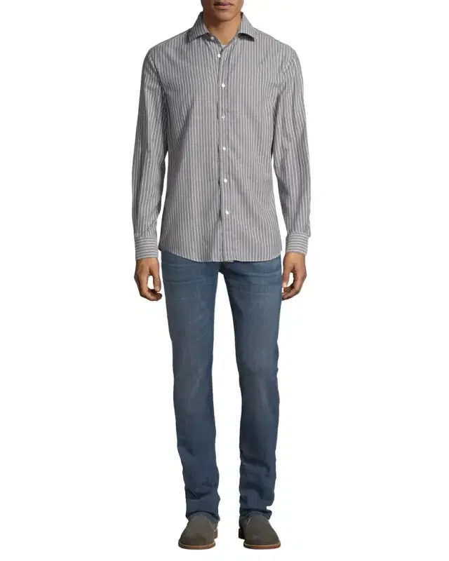Men 's Straight-Leg Airweft Denim Jeans