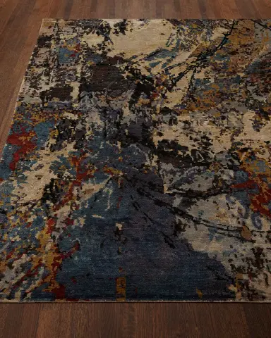 Haven & Loom Thunder Hand Knotted Rug | Thumbnail 2